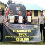 Pelayanan SKCK Keliling Di Perbatasan Bengkayang