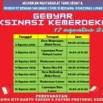 Dalam Rangka HUT RI ke -77 Puskesmas Lumar Adakan Gebyar Vaksinasi Kemerdekaan