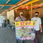 Bhabinkamtibmas Polsek Teriak Himbau Masyarakat Agar Tidak Membuka Lahan Dengan Cara Membakar