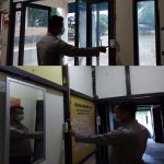 Anggota Piket Jaga Polsek Seluas Rutin Cek Instalasi Listrik untuk Antisipasi Korsleting Arus Pendek