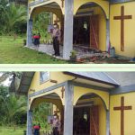 Polsek Lumar Berikan Pengamanan Kegiatan Ibadah di Gereja Katolik Magmagan