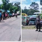 Bhabinkamtibmas Desa Lamolda Lakukan StrongPoint Di Depan Rumah Duka