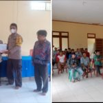 Bripka Lemunson Hadiri Kegiatan BLT-DD Di Aula Kantor Desa Seren Selimbau