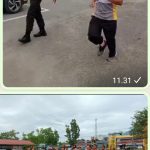 Anggota Polsek Lumar Rutin Ikuti Kesempataan Jasmani Di Polres Bengkayang