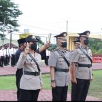 Kapolsek Lumar Hadiri Sertijab Kapolsek Sui Betung, Kapolsek Teriak, Kapolsek Sanggau Ledo, Kapolsek Samalantan Di Polres Bengkayang