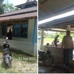 Polsek Lumar Lakukan Pengamanan Sholat Jum’at Di Masjid Al Muhtadin Dusun Sempayuk Kec Lumar