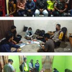 Polsek Lumar Lakukan Pengamanan/ Pengawasan Pengambilan Sampel Darah Kaki Gajah Di Wilkum Lumar