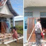 BRIGADIR JEMMY F.H Lakukan Pengamanan Saat Ibadah Di Gereja Santo Petrus Dusun Sekinyak Lumar