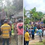 Kapolsek Lumar Dan Personil Lakukan Pengawalan & Pengamanan Sidang Perdata Di Pengadilan Negeri Bengkayang