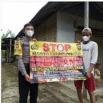 BRIPTU JEMMY Sambangi Warga Dan Berikan Himbauan 5M, Larangan Karhutla dan Saber Pungli