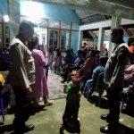 ANGGOTA POLSEK LUMAR MONITORING GIAT IBADAH DAN PERAYAAN NATAL BERSAMA