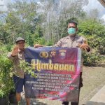 ANGGOTA POLSEK LUMAR MELAKSANAKAN SAMBANG DAN HIMBAUAN