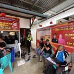 KEGIATAN VAKSINASI BOSTER DI POS PENGAMANAN