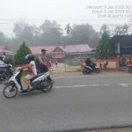 <em>Cegah Kemacetan, Polsek Bengkayang Laksanakan Strong Point</em>