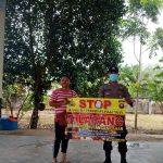 ANGGOTA POLSEK LUMAR GIAT HIMBAUAN CEGAH KARHUTLA