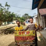 ANGGOTA POLSEK LUMAR GIAT HIMBAUAN CEGAH KARHUTLA