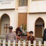 <em>Laksanakan Pam Gereja, Polsek Bengkayang Berharap Jemaat dapat Beribadah dengann Rasa Aman Nyaman</em>