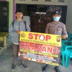 ANGGOTA POLSEK LUMAR GIAT HIMBAUAN CEGAH KEBAKARAN HUTAN DAN LAHAN