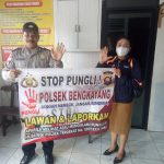 <em>Cegah praktek Pungli,Kanit Sabhara Kampanyekan STOP Pungli</em>