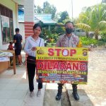 ANGGOTA POLSEK LUMAR GIAT HIMBAUAN CEGAH KARHUTLA