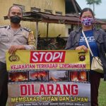 <em>Bhabinkamtibmas Sampaikan Himbauan Karhutla,Guna Wujudkan Kamtibmas Bebas Kebakaran</em>