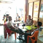 Jumat Curhat, Cara Kapolsek Jagoi Babang Ingatkan Warga Bahaya Narkoba