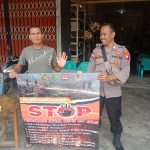 Bhabinkamtibmas sambang desa untuk antisipasi kebakaran hutan