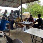 Anggota polsek jagoi babang melakukan sambang ke masyarakat dan berikan himbauan