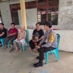 Bhabinkamtibmas sambang tokoh masyarakat dan jalani silaturahmi