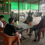 Anggota bhabinkamtibmas sambang tokoh masyarakat
