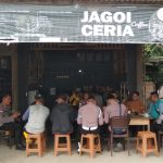 Jumat curhat,Kapolsek jagoi babang tampung keluhan masyarakat