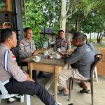 Waspada Bencana Alam, Ucap Kapolsek Jagoi Babang Saat Jumat curhat Di Warkop