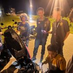 Personil sat Samapta polres Bengkayang melaksanakan kegiatan patroli rutin