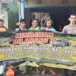 POLSEK LUMAR GIAT HIMBAUAN DILARANG MELAKUKAN PETI