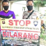 <em>CEGAH KEBAKARAN HUTAN DAN LAHAN, BHABINKAMTIBMAS TAK PERNAH BOSAN HIMBAU MASYARAKAT</em>