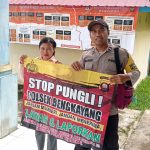 <em>Rutin Sambangi Warga,Bhabinkamtibmas Ajak Warga Ikut Peduli Keamanan Lingkungan</em>