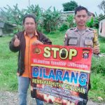 <em>CEGAH KEBAKARAN HUTAN DAN LAHAN, BHABINKAMTIBMAS TAK PERNAH BOSAN HIMBAU MASYARAKAT</em>