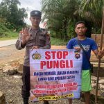 Bhabinkamtibmas polsek jagoi babang sambang masyarakat tentang stop pungli