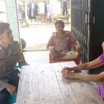 <em>Dengan Door to door sistem, Bhabinkamtibmas Ajak Warga ikut Peduli Jaga Kamtibmas</em>