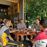 Jumat curhat Kapolsek jagoi babang sampaikan kamtibmas di jagoi babang desa binaan