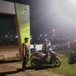 <em>Cegah Kriminalitas dan Gangguan Kamtibmas, Polsek Bengkayang Laksanakan Patroli Malam</em>