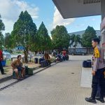 <em>Cegah Kecurangan dan Gangguan Kamtibmas Polsek Bengkayang Laksanakan Patroli Rutin di SPBU</em>