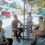 GIAT JUMAT CURHAT POLSEK LUMAR BERSAMA WARGA DESA TIGA BERKAT