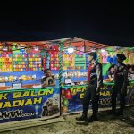 SAT SAMAPTA POLRES BENGKAYANG MELAKSANAKAN KEGIATAN PENGAMANAN ACARA HIBURAN DI KANTOR BUPATI BENGKAYANG