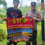 <em>GENCAR SAMPAIKAN HIMBAUAN KARHUTLA, UPAYA POLSEK BENGKAYANG CEGAH KEBAKARAN HUTAN DAN LAHAN</em>
