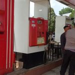 <em>Cegah Kecurangan dan Gangguan Kamtibmas Polsek Bengkayang Laksanakan Patroli Rutin di SPBU</em>