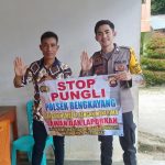 <em>Briptu Ona,Gencar Sosialisasi Stop Pungli Kepada Masyarakat</em>