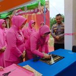 PERESMIAN LANGSUNG KETUA BHAYANGKARI CABANG BENGKAYANG DI KANTOR BHAYANGKARI RANTING SUNGAI RAYA KEPULAUAN