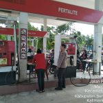 <em>Polsek Bengkayang Laksanakan Patroli Rutin di SPBU</em>