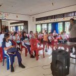 SOSIALISASI TERTIB BERLALU LINTAS POLSEK LUMAR